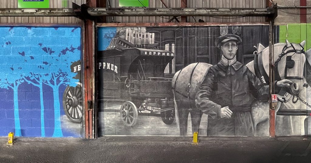 Décoration histoire de l'entreprise Heppner - LB Studio