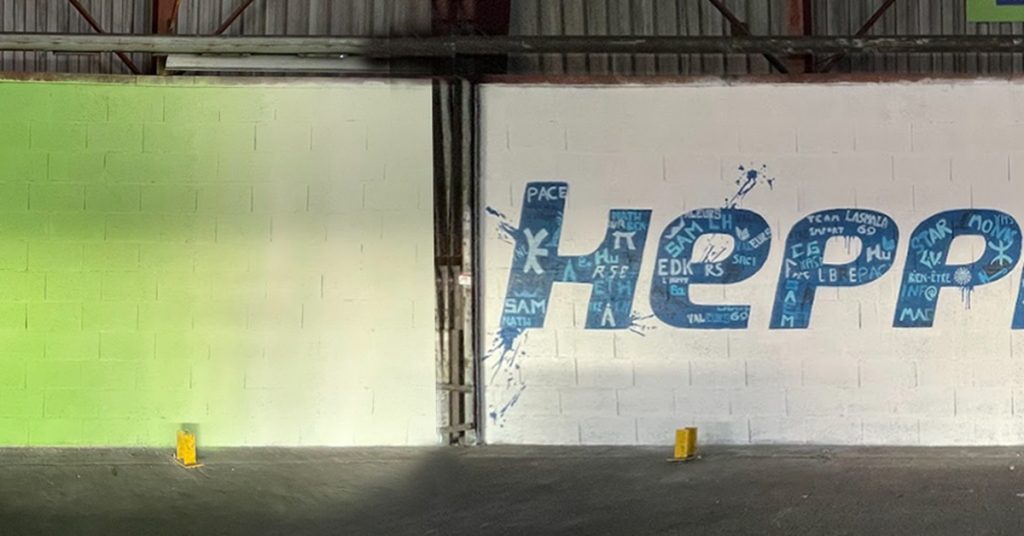 Logo graffiti histoire de l'entreprise - LB Studio