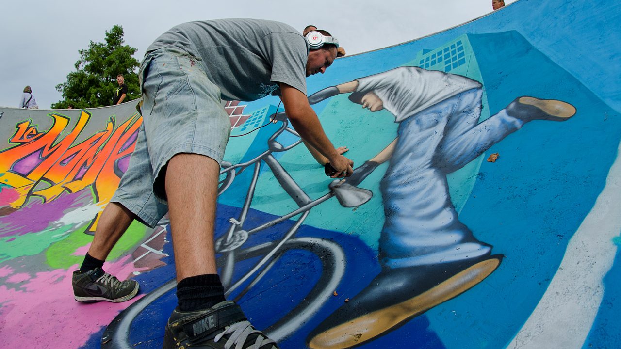 Graffiti skate park - LB Studio